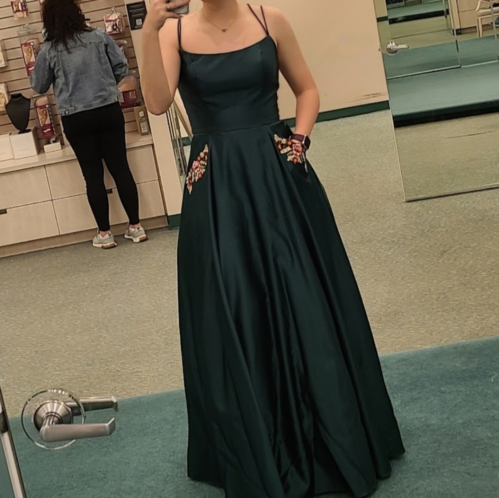Emerald Green Prom Dress